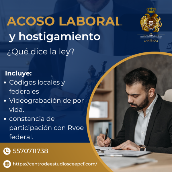 "Acoso laboral y hostigamiento ¿Qué dice la ley?"