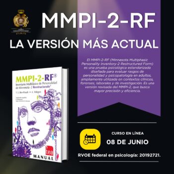 "Aplicación e interpretación del inventario MMPI-2 RF (versión automatizada)"