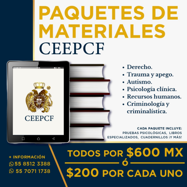 Material Individual PAQUETE DE MATERIALES INDIVIDUAL - CEEPCF