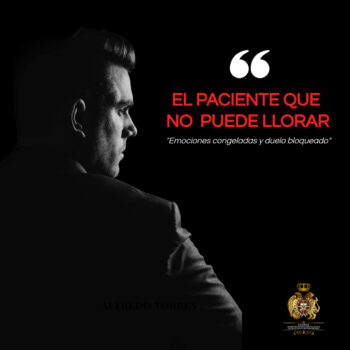 El paciente que no puede llorar: Emociones congeladas y duelo