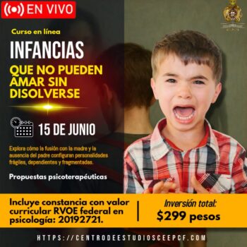 "Niños que no pueden amar sin disolverse"