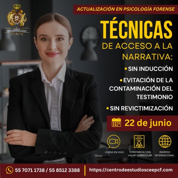 "Intervención psicológica forense en la entrevista de víctimas"