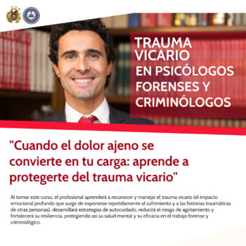 Trauma vicario en profesionales de la criminología y psicología forense
