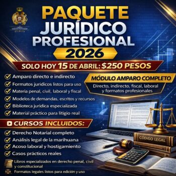 PAQUETE JURÍDICO PROFESIONAL 2026
