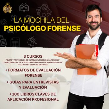 PAQUETE "La mochila del psicólogo forense