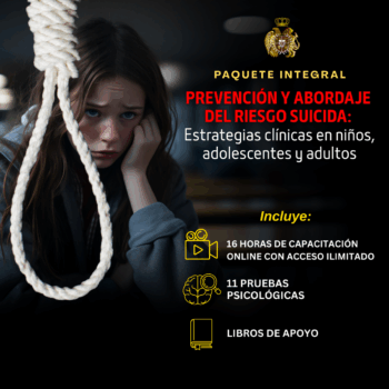“Prevención y abordaje del riesgo suicida: Estrategias clínicas en niños, adolescentes y adultos”