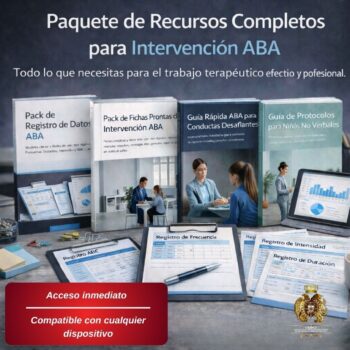 Paquete completo de intervención con el método ABA