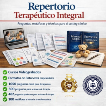 Repertorio terapéutico integral: Cursos, preguntas, metáforas y técnicas para el setting clínico