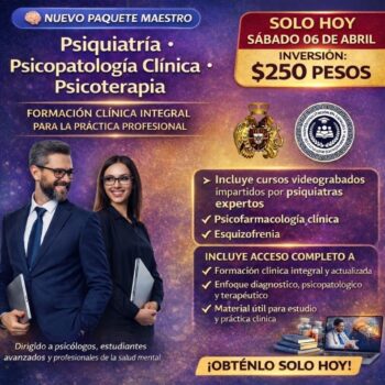 Maestro en psiquiatría, psicopatología clínica y psicoterapia