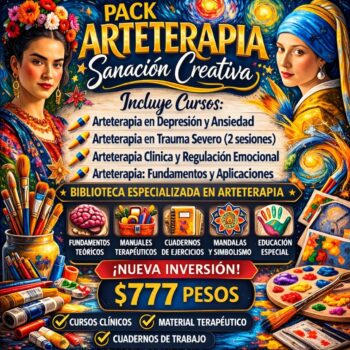 Pack: Arteterapia, Sanación Creativa.