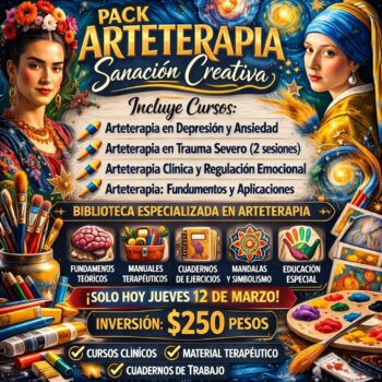 Pack: Arteterapia, Sanación Creativa.