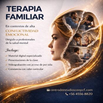 Terapia Familiar en contextos de alta conflictividad emocional.