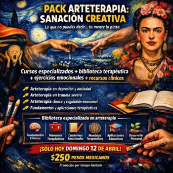 Pack: Arteterapia, Sanación Creativa.