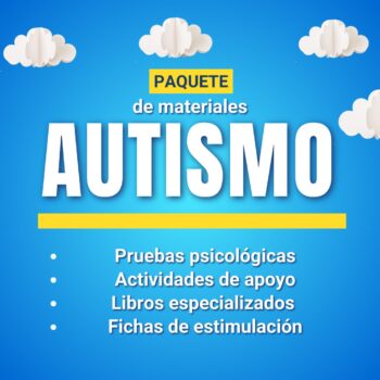 Paquete de materiales Autismo.