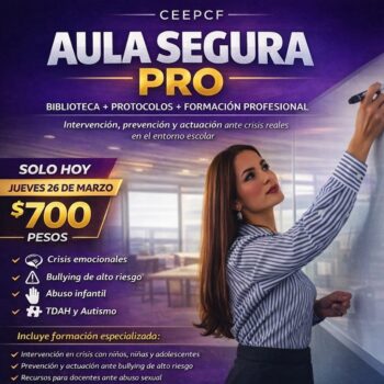 Aula Segura Pro: Biblioteca + Protocolos + Formación Profesional