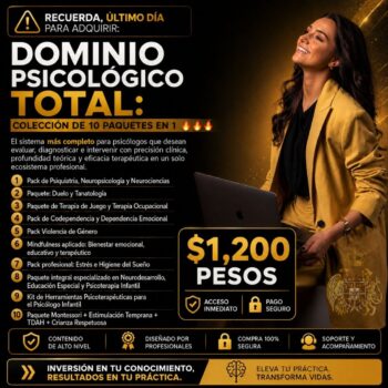 DOMINIO PSICOLÓGICO TOTAL: COLECCIÓN DE 7 PAQUETES EN 1 