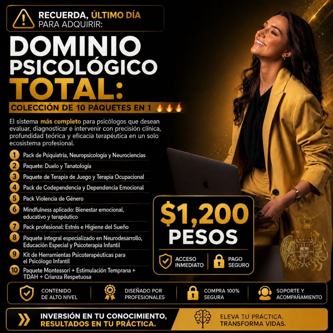 DOMINIO PSICOLÓGICO TOTAL: COLECCIÓN DE 7 PAQUETES EN 1