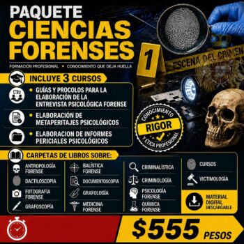 PAQUETE PROFESIONAL EN CIENCIAS FORENSES