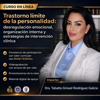 Trastorno límite de la personalidad: desregulación emocional, organización interna y estrategias de intervención clínica