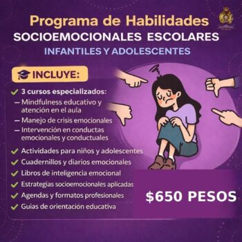 Programa de Habilidades Socioemocionales Escolares, Infantiles y Adolescentes