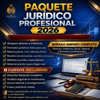 PAQUETE JURÍDICO PROFESIONAL 2026