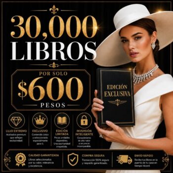 MEGA BIBLIOTECA DIGITAL: +30,000 LIBROS PREMIUM  