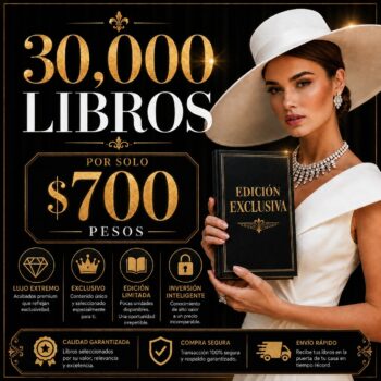 MEGA BIBLIOTECA DIGITAL: +30,000 LIBROS PREMIUM  