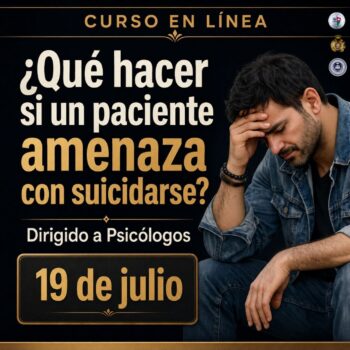 ¿Qué hacer si un paciente amenaza con suicidarse? Abordaje: Intervención en crisis.