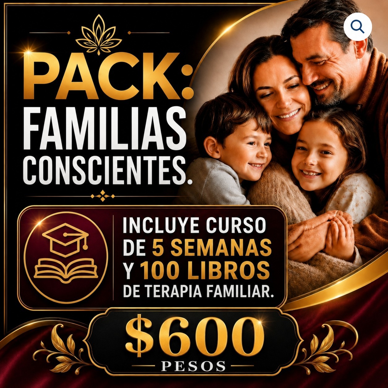 PACK: FAMILIAS CONSCIENTES ✨ Una experiencia profunda para transformar la forma en que criamos, amamos, acompañamos y sanamos dentro de la familia.