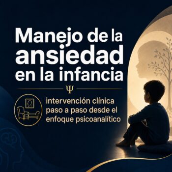 Manejo de la ansiedad en la infancia: intervención clínica paso a paso desde el enfoque psicoanalítico.