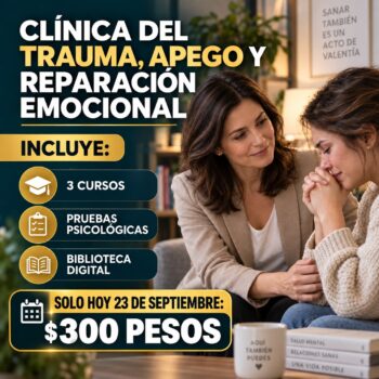 CLÍNICA DEL TRAUMA, APEGO Y REPARACIÓN EMOCIONAL
