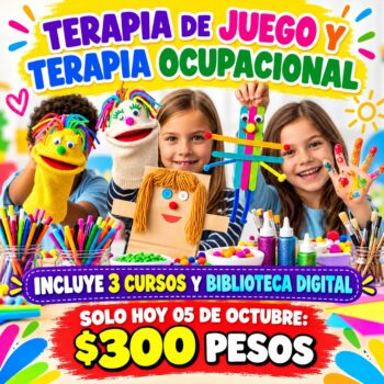 PAQUETE PROFESIONAL DE TERAPIA DE JUEGO Y TERAPIA OCUPACIONAL