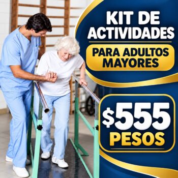 PAQUETE PROFESIONAL DE ACTIVIDADES PARA ADULTOS MAYORES + BIBLIOTECA DIGITAL DE GERIATRÍA Y GERONTOLOGÍA